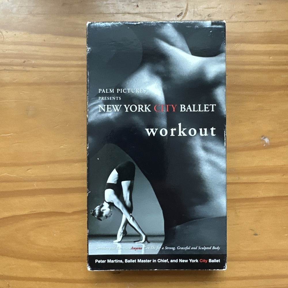 New York City Ballet‎ Workout (VHS, 2001) Peter Martins